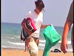 candid beach compilation 4