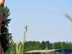 candid sexy legal age teenager beach