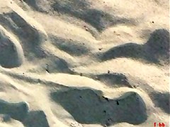 ASTOUNDING GREEK JUVENILE. YELLOW BIKINI AT THE BEACH TEASING US