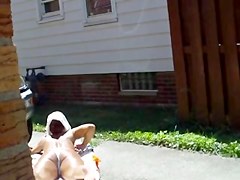 Sunbathing Neighbour