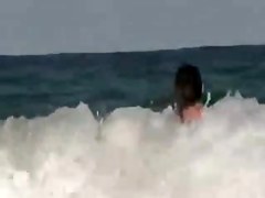 TROC Can't Live Without Spying A In Nature's Garb Beauty on Beach