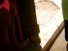 Outstanding brunete on the beach