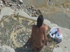 Voyeur Tapes Pair Fucking On Beach