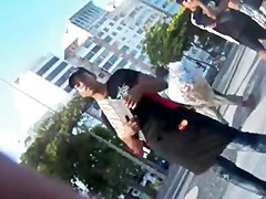 Belt bikini on the beach in Rio de Janeiro