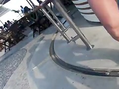 Belt bikini on the beach in Rio de Janeiro