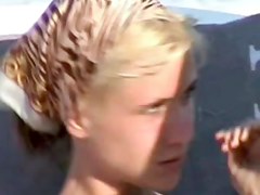Classic Beach Blondies