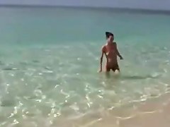 Undressed Beach - Sexy Beauties Camera Discharge