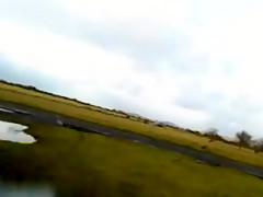 Milf in Stockings Hot Car Action