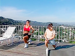 Crazy pornstars Claudia Chase and Kiki Morgan in amazing outdoor, asian adult movie