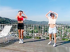 Crazy pornstars Claudia Chase and Kiki Morgan in amazing outdoor, asian adult movie