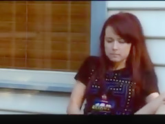 Redhead fingering twat