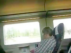 She must know train flasher is cumming