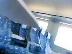 She must know train flasher is cumming