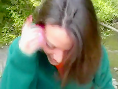 Incredible homemade POV, Brunette porn clip