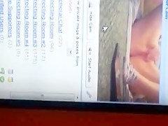 Slut wife being directed on cam