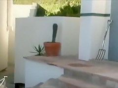 Fabulous amateur Outdoor, Blonde porn scene
