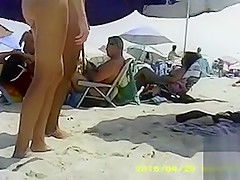 Filming naked girls on the beach