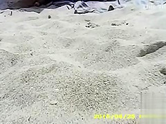 Filming naked girls on the beach