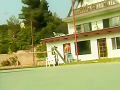 Horny pornstar Mariah Milano in amazing brunette, outdoor sex scene