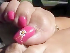 Crazy amateur Close-up, Foot Fetish xxx video