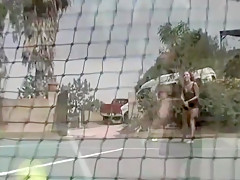 Horny pornstars Jocelin Jayden and Laurie Vargas in incredible outdoor, public adult movie