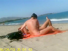 Naked older lady with nice breasts