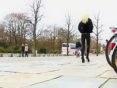 Horny amateur Outdoor, Blonde adult video