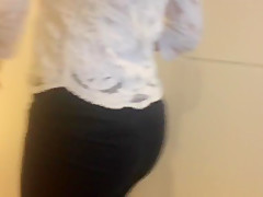 Tight  athletic coworker candid ass (part 2)
