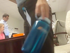 Tight  athletic coworker candid ass (part 2)
