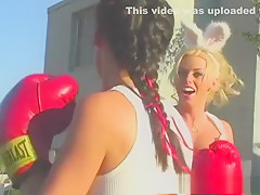 Incredible pornstars Alaura Eden and Brittney Skye in horny big tits, blonde xxx clip