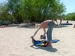 Nudists Beach Video with Two Hot Girls Naked