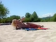 Nudists Beach Video with Two Hot Girls Naked