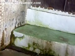 Nudist women filmed in secret at the shower cabins at beach