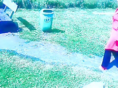 Windy day public sex