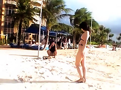 Amazing Japanese slut Shinobu Ebihara in Best Bikini JAV movie