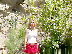 Incredible pornstar Paige Turner in horny outdoor, blonde sex movie