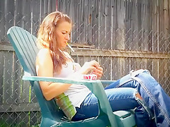 Fabulous homemade Outdoor, Solo Girl porn video