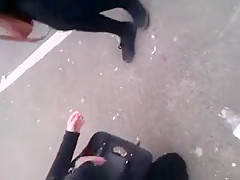 Horny homemade Foot Worship, Outdoor adult video