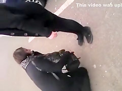 Horny homemade Foot Worship, Outdoor adult video