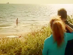 Beach Voyeur Chick Filmed Topless