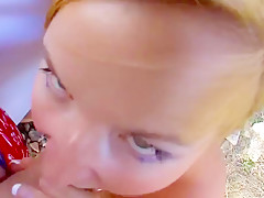 Hot girls love to suck and swallow