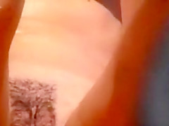 Hairy Naked Women Spied on Voyeur Camera at the Beach