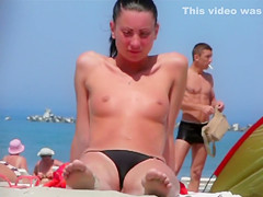 Beach Voyeur Babe Topless