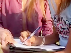 Best amateur Threesomes, Outdoor sex video