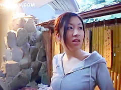 Incredible Japanese girl Tadakawa Chitose in Fabulous Outdoor JAV scene