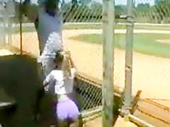 Bj through a fence