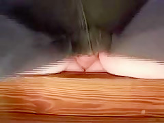 Incredible amateur Creampie, Close-up sex scene