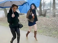 Crazy homemade Girlfriend, Outdoor sex clip