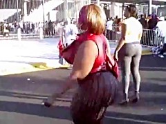 Damn near naked - quality porn video!!