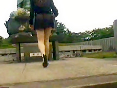 She wearing is underwear instead of a dress.